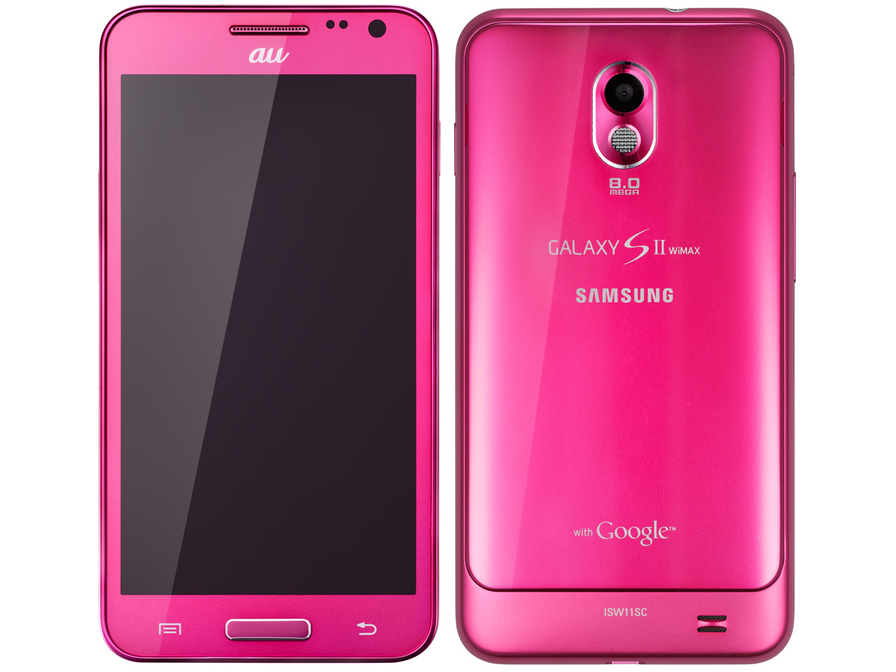 どピンクなギャラクシー Galaxy Sii Wimax Isw11sc シャイニーマゼンタ は7月21日発売 ゼロから始めるスマートフォン