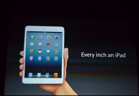 Apple、7.9インチディスプレイを搭載した「iPad mini」を正式発表、日本でも発売 – ゼロから始めるスマートフォン