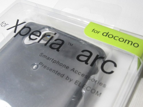 ELECOM docomo Xperia arc用ソフトケース