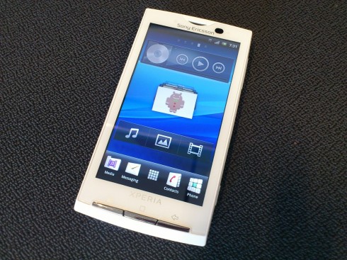 Xperia X10 Gingerbread