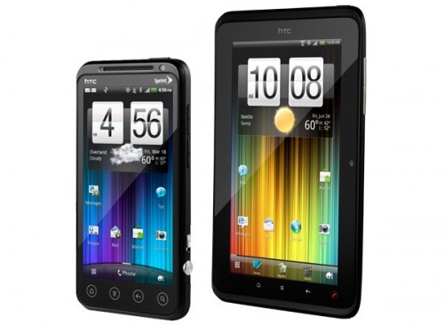 HTC EVO 3D、HTC EVO View 4Gが米Sprintから6月24日発売