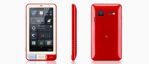iida infobar a01　6月30日発売