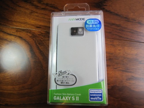 FASHION SLIM BATTERY COVER WH