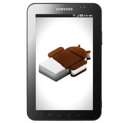 Galaxy Tab Ice Cream Sandwich