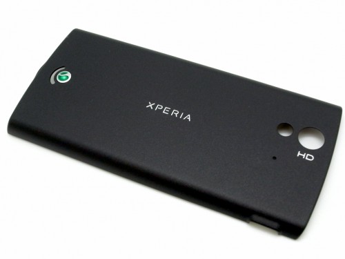 Xperia Ray（SO-03C）用リアカバー　つや消しブラック