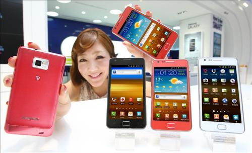 Galaxy S II　ピンクカラーが韓国で発売