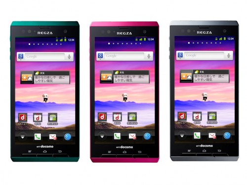 REGZA Phone T-01Dアップデート