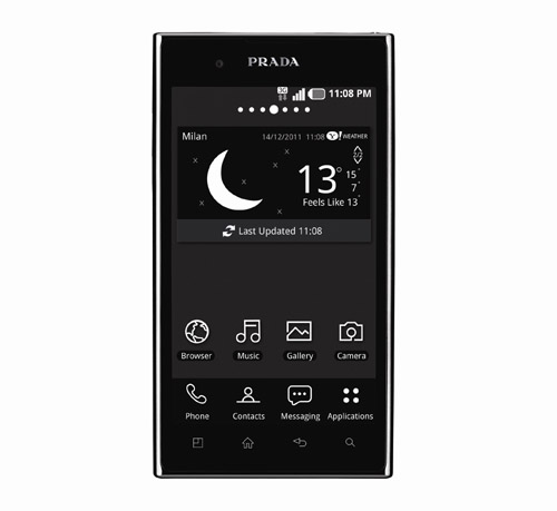 PRADA Phone by LG 3.0　世界に先駆け韓国で発売