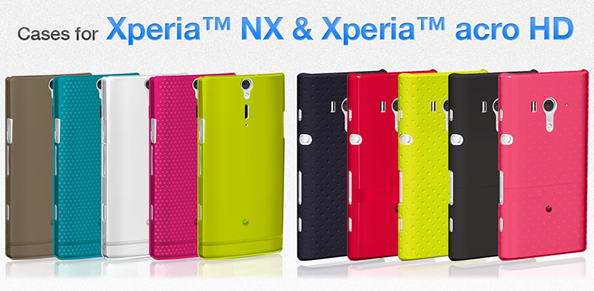 MSY　Xperia NX/Xperia acro HD用ケース