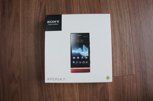 Xperia P LT22i開封レビュー