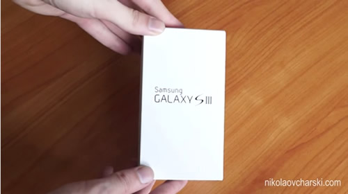 Galaxy S III GT-I9300開封動画