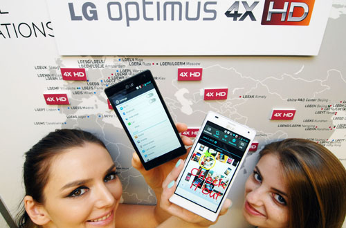 LG Optimus 4X HD ドイツで発売