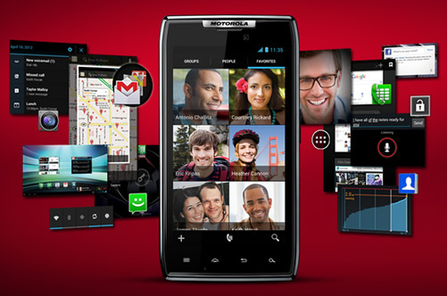 Motorola RAZR IS12M Android4.0 ICSアップデート開始