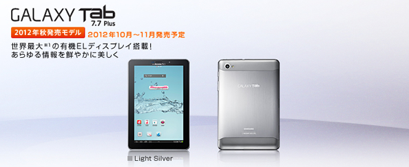 Galaxy Tab 7.7 Plus