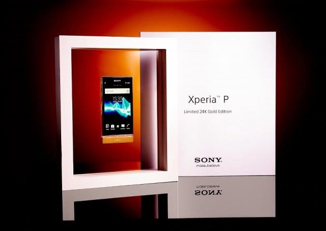 Xperia P Limited 24K Gold Edition