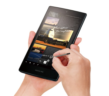 AQUOS PAD SHT21