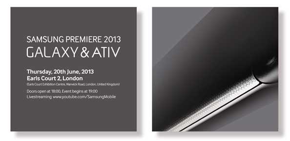 SAMSUNG PREMIERE 2013 GALAXY & ATIV