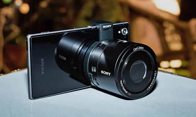 レンズスタイルカメラ「DSC-QX100/DSC-QX10」