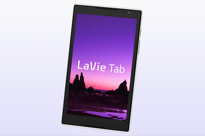 NEC、8インチの薄型軽量AndroidタブレットLaVie Tab S「TS708/T」「TS508/T」を発表、LTE対応SIMロック