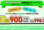 LINEMOのミニプラン向けキャンペーンが内容変更